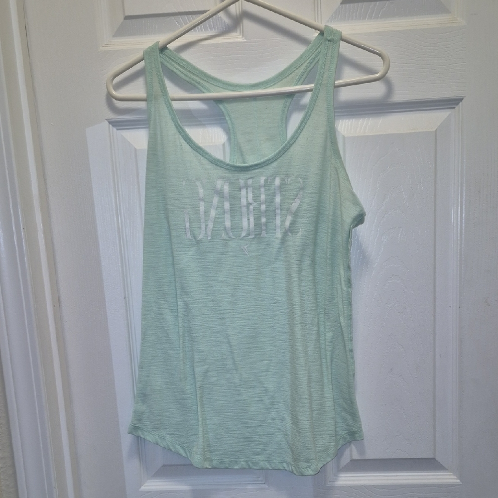 Old Navy Light Green Women's Tank Top